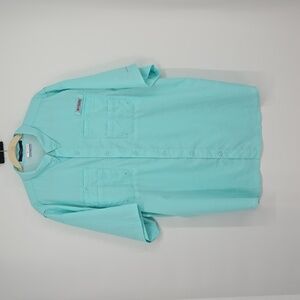 Columbia Sportswear Performance Fishing Gear Mint Green Cooling Comfortable XXL